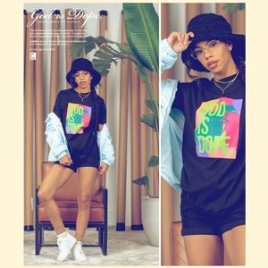 NWOT GOD IS DOPE T Shirt Bundle Size L